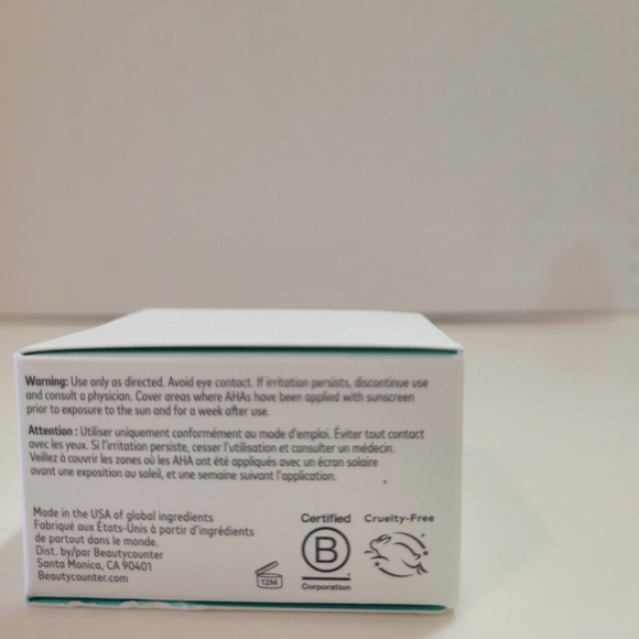 NWOT Beautycounter Reflect Effect AHA smoothing Facial Mask 0.5 fl oz - Picture 5 of 5